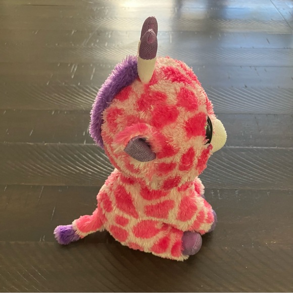 3/$18 - Ty Beanie Boos | Twigs the pink Giraffe stuffed animal - Picture 5 of 7